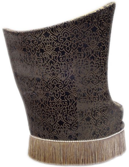 CHAIRS - Leather, Upholstered, Accent Asymmetrical chair
