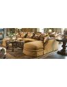 SECTIONALS - Leather & High End Upholstered Furniture Grand sectional sofa with luxurious leather details