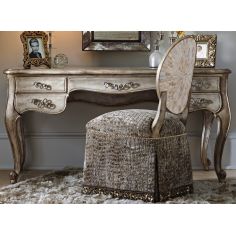 CHAIRS, Leather, Upholstered, Accent Unique slipper chair with beautiful textured fabric