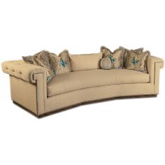 SOFA, COUCH & LOVESEAT Contemporary style sofa with tufted detailing