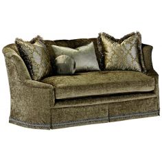 SOFA, COUCH & LOVESEAT Luxurious textured sofa with stunning trim details