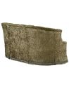 SOFA, COUCH & LOVESEAT Luxurious textured sofa with stunning trim details