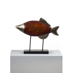 Decorative Accessories High Quality Accessories Furniture Inlaid Fish Mirror Glass Hand Made