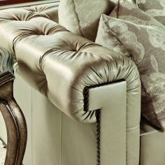 SOFA, COUCH & LOVESEAT Sofa with clean modern lines and beautiful architectural details 2