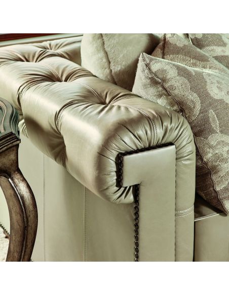 SOFA, COUCH & LOVESEAT Sofa with clean modern lines and beautiful architectural details