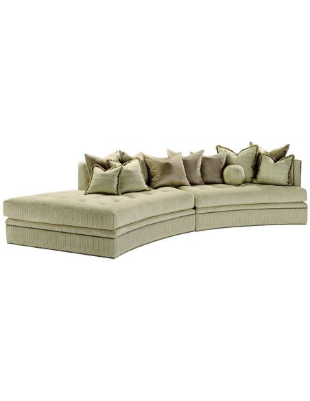 Contemporary style sectional sofa