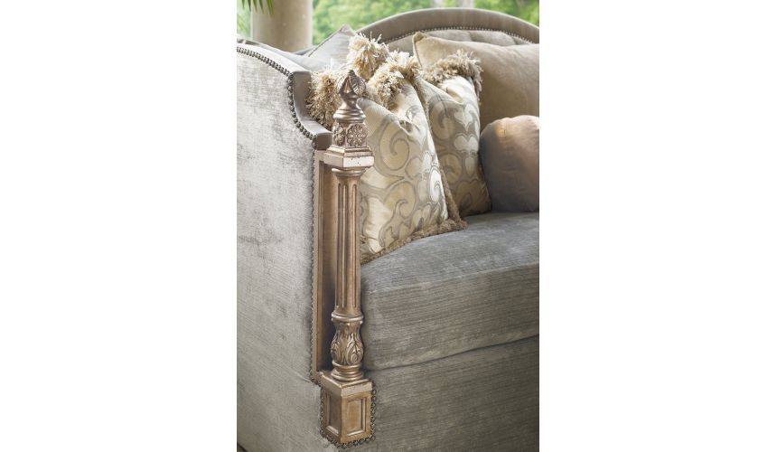 SOFA, COUCH & LOVESEAT French inspired classic sofa