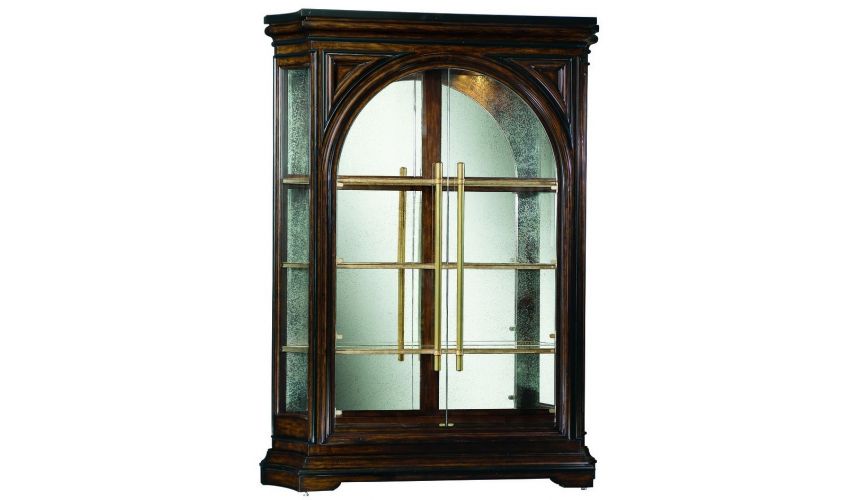 Beautiful Glass Front Display Cabinet, Decorative Display Cabinets