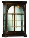 Breakfronts & China Cabinets Beautiful glass front display cabinet with stunning wood detail