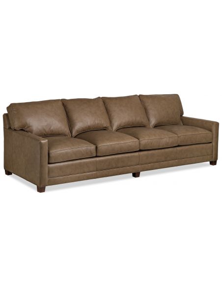 Grand leather sofa
