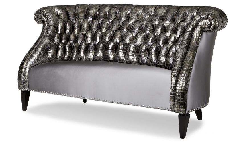 Люксури мур. Art deco Sofa Leather. Уголки арт деко.