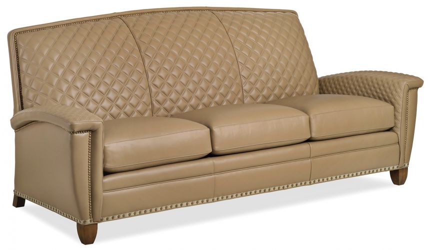 6155-3-Q French Curve Quilted Sofa
