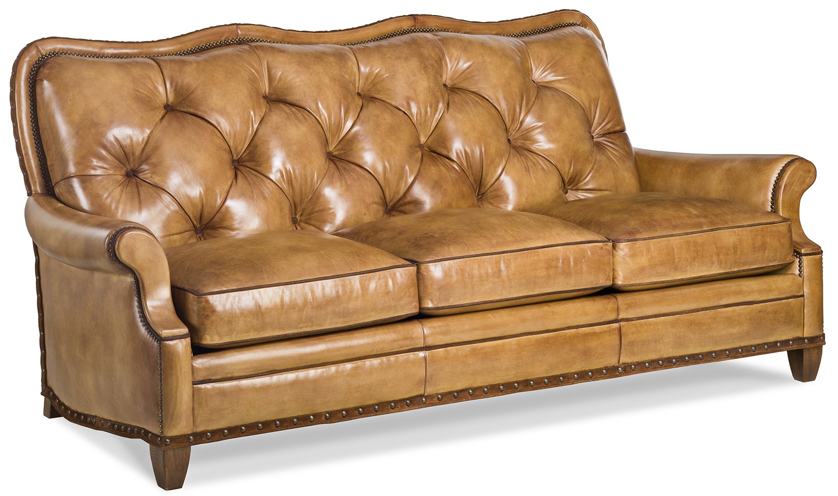 6046-3-T Harvest Tufted Sofa