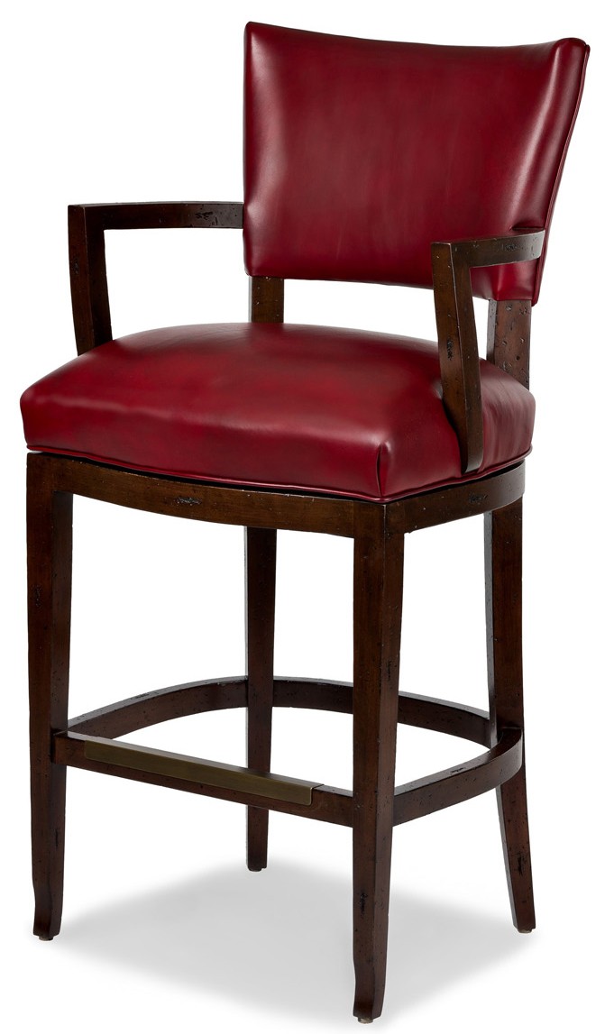 Bar chairs with outlet arms