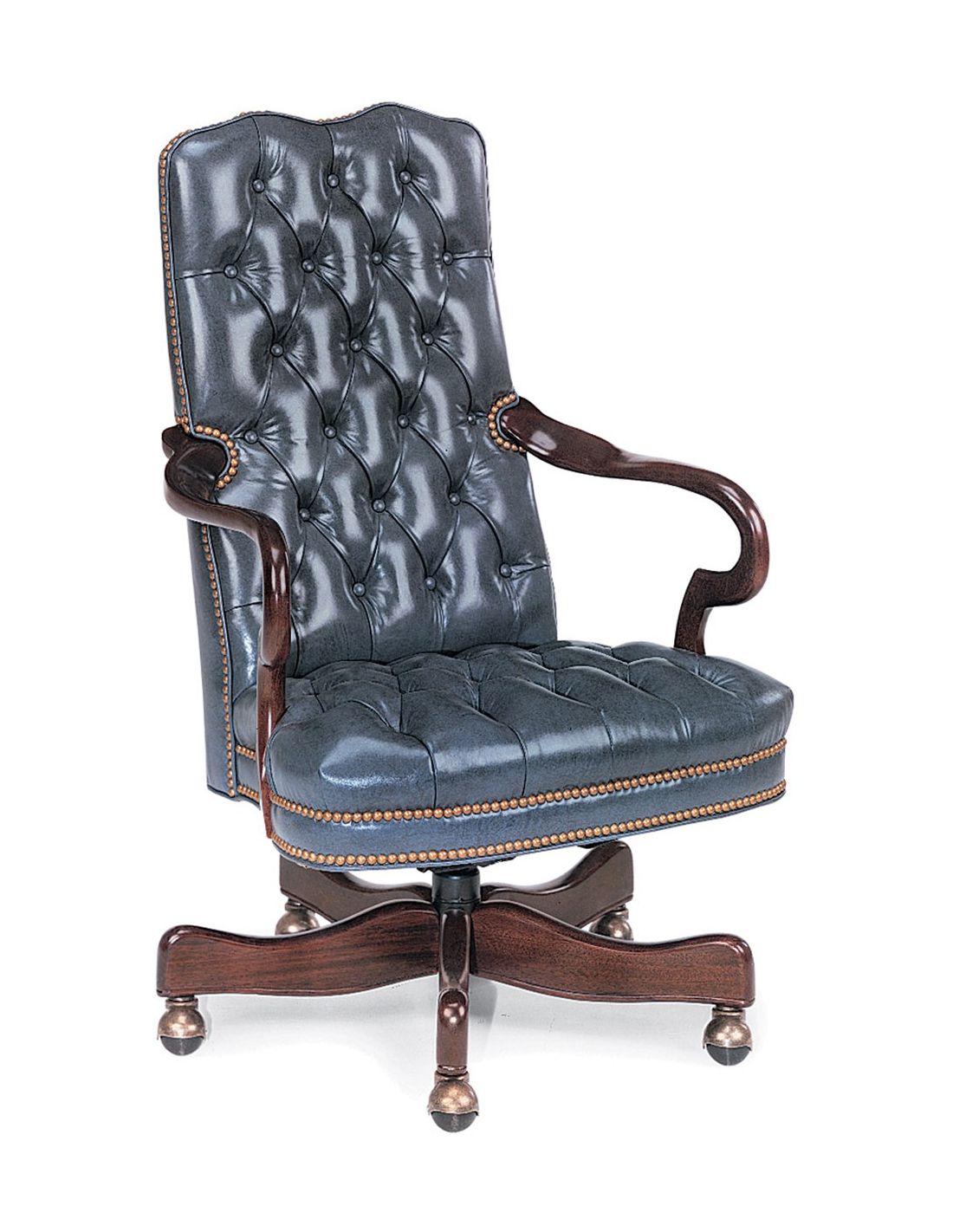 Top 89+ imagen leather office chair - Abzlocal.mx