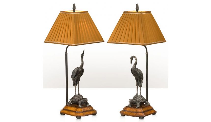 Table Lamps Meiji Cranes