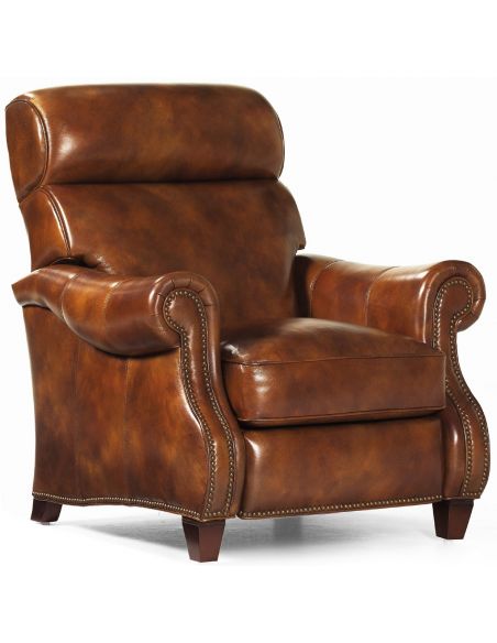 Lux leather lounger