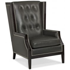 6037-T Gibson Tufted Wing Chair