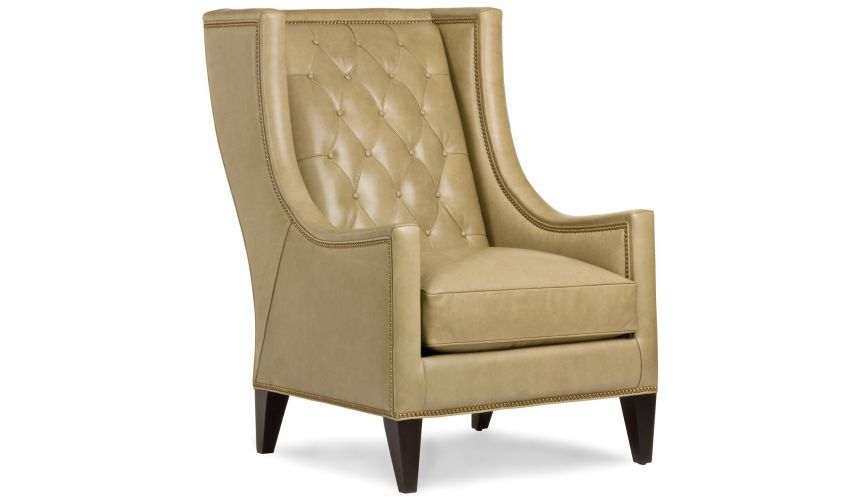 5421 Luxe Button Tufted Chair