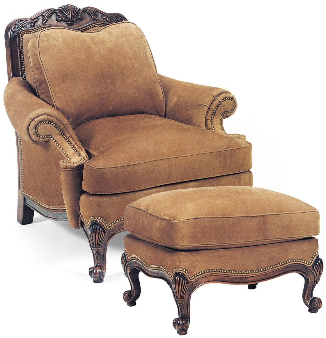 1486/1485 Renoir Chair & Ottoman