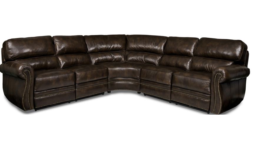 SECTIONALS - Leather & High End Upholstered Furniture Woodlands Sectional Sofa
