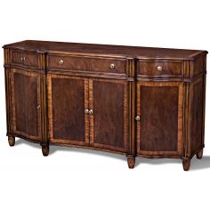 Breakfronts & China Cabinets European Swirl Sideboard Table
