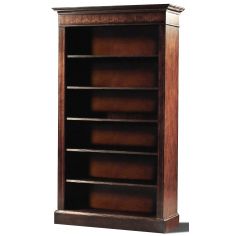 Bookcases Mahogany Bookcase with Marquetry Inlay Different 3