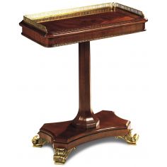 Square & Rectangular Side Tables Crotch Mahogany Rectangular Occasional Table