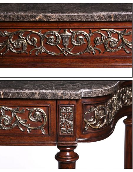 Console & Sofa Tables Mahogany Console Table Mounted