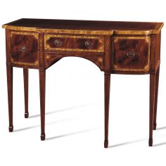 Breakfronts & China Cabinets Crotch Mahogany Movingue Sideboard