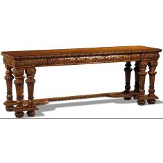 Console & Sofa Tables Beautifully Carved Walnut Console Table