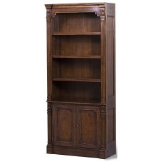 Bookcases Myrtle Burl Breakfront Marquetry