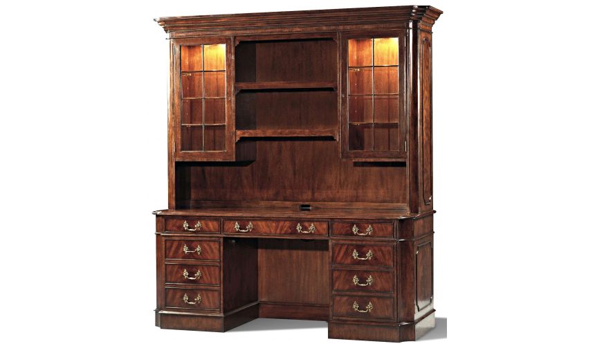 Executive Desks Crotch Mahogany Two Pin Lights Touch Dimmer
