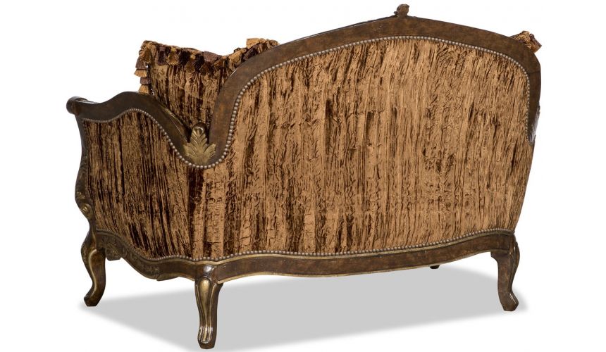 SETTEES, CHAISE, BENCHES New Orleans French Quarter style gator settee