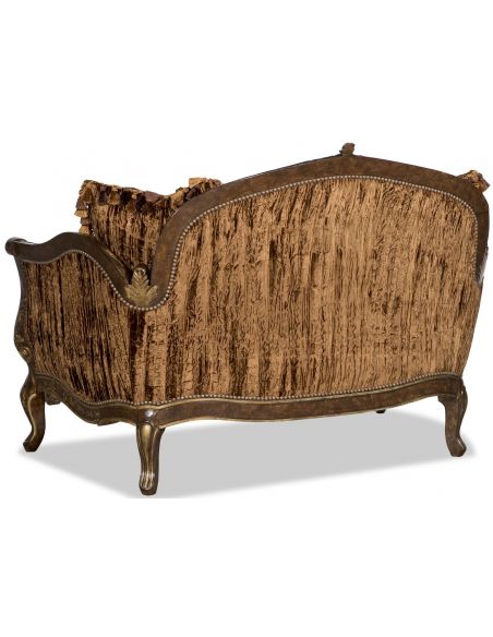 SETTEES, CHAISE, BENCHES New Orleans French Quarter style gator settee