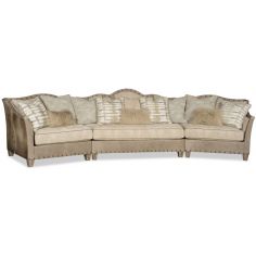 Luxury Leather & Upholstered Furniture Aw-sum modern western style sectional sofa