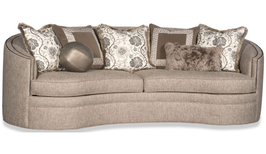 Super glam large comfy sofa