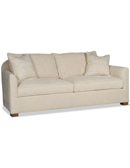 Chic cream colored sofa