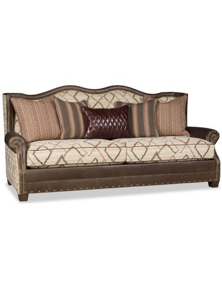 Western inspired sofa