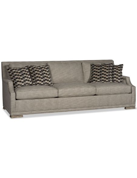 Retro style granite colored sofa