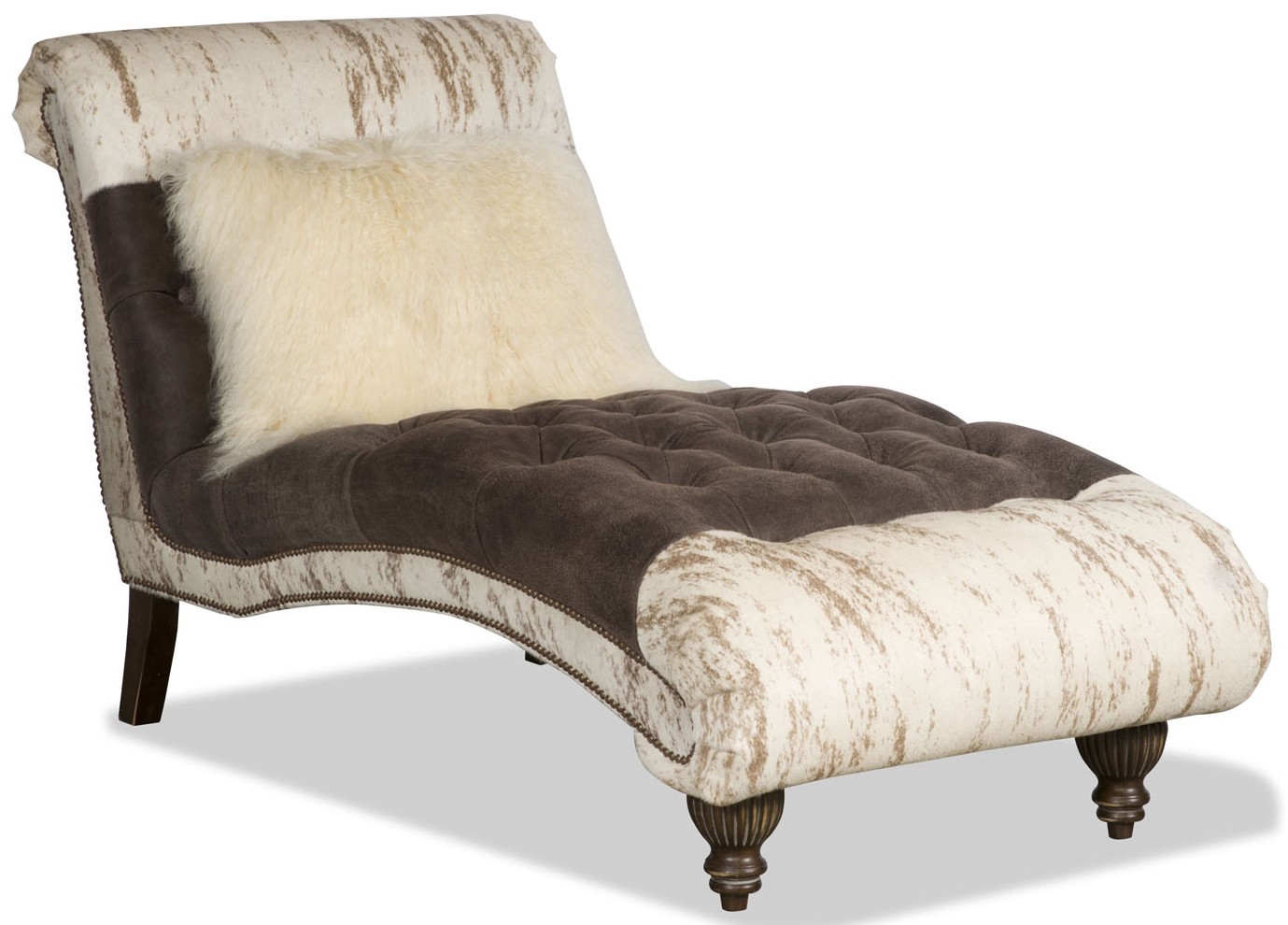 SETTEES, CHAISE, BENCHES Animal print chaise
