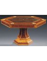 Game Card Tables & Game Chairs Luxurious Home Accents Hexagonal Game Table