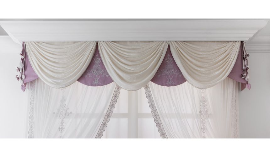 Custom Window Treatments Hand made draperies from our Masterpiece Collection. 46