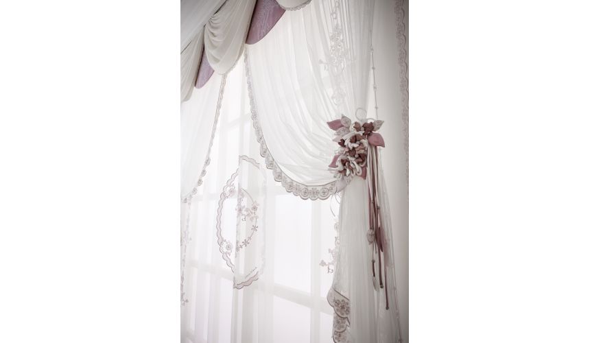 Custom Window Treatments Hand made draperies from our Masterpiece Collection. 46