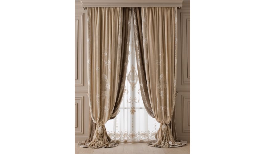 Custom Window Treatments Hand made draperies from our Masterpiece Collection. 38