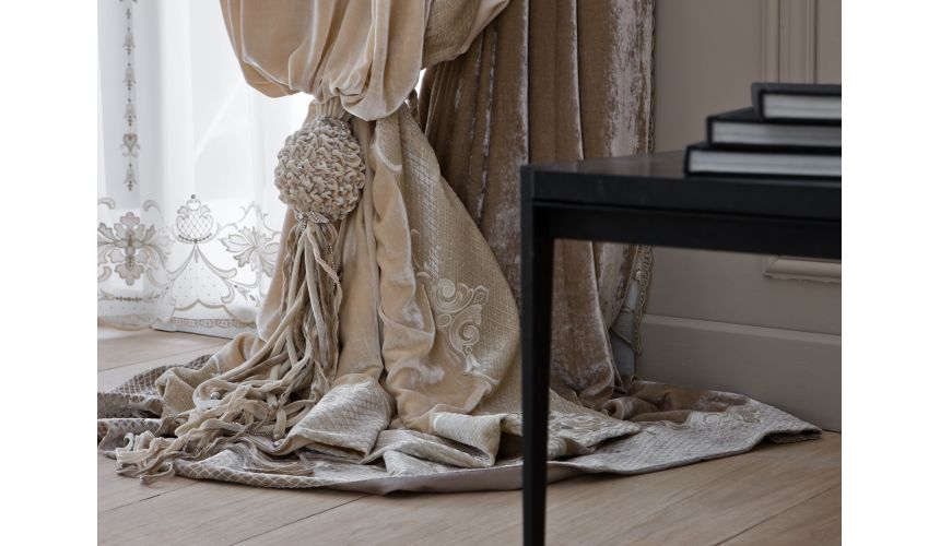 Custom Window Treatments Hand made draperies from our Masterpiece Collection. 38