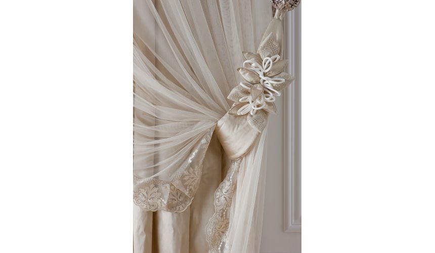 Custom Window Treatments Hand made draperies from our Masterpiece Collection. 40