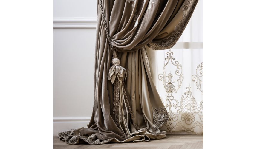 Custom Window Treatments Hand made draperies from our Masterpiece Collection. 42