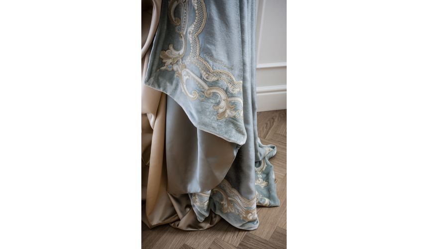 Custom Window Treatments Hand made draperies from our Masterpiece Collection. 45