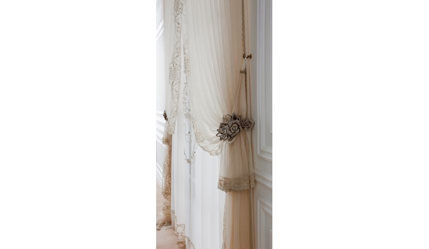 Custom Window Treatments Hand made draperies from our Masterpiece Collection. 50